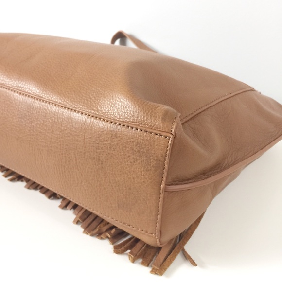 Via Spiga leather tote bag with tassels - Picture 6 of 12